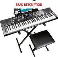 RockJam 61 Key Keyboard Piano Stand Kit