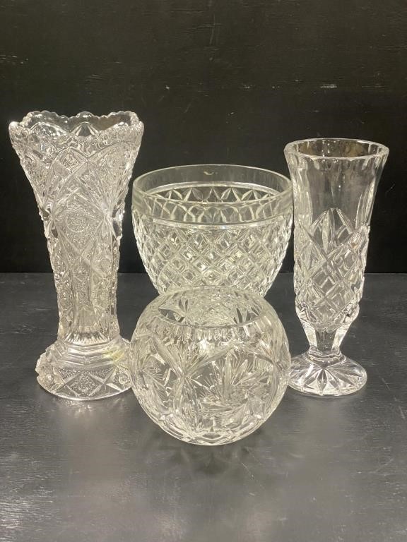 Crystal & Glass Vases & Bowls