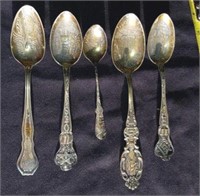jb5 Sterling collector spoons 84.5 g