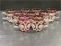 Ruby Flash Punch Cups