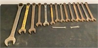 (16) Assorted Combo Wrenches