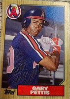 1987 Topps #278 Gary Pettis Card