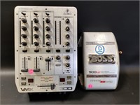 Behringer DJ Mixer+ Chaos 500 Watt Amplifier/ No