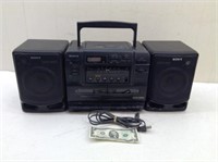* Sony CFD-550 AM/FM/CD/Cassette Player