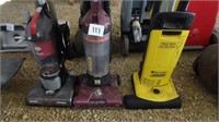 (3) Vacuum Cleaners - Tornado / Dirt Devil / Hoove