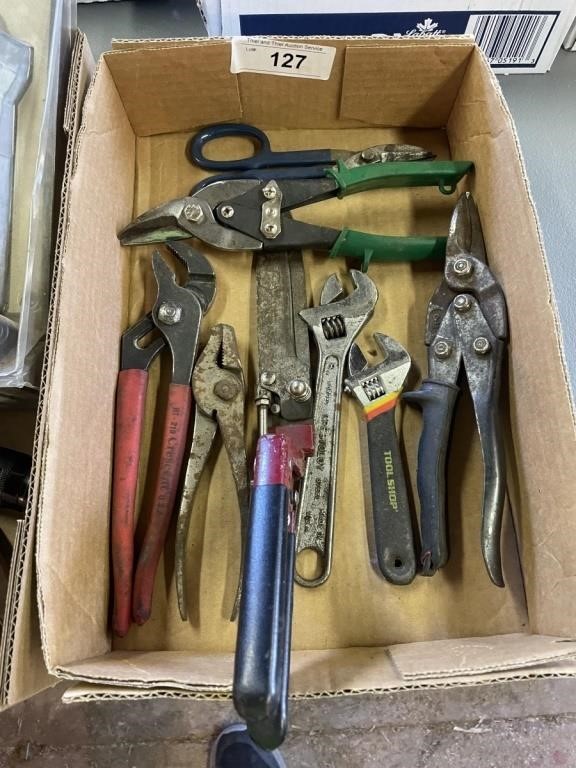 TIN SNIPS, WRENCHES + WIRE CUTTER