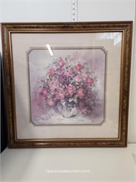 Large Roses Print By Crainer