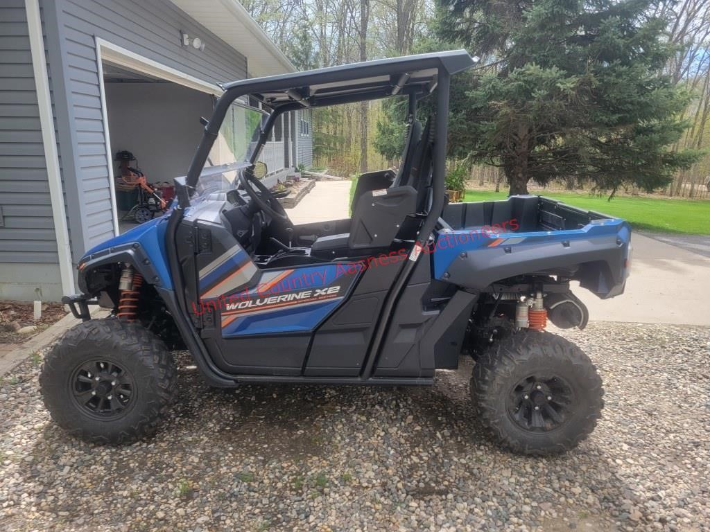 2010 Yamaha Wolverine X2 Special Edition Side by