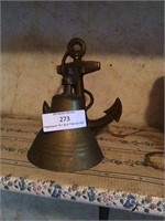 Small Nautical Brass Bell (6 to 8" tall)