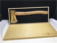 Marbles Belt Axe #9 with Gold Tone Finish