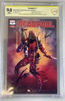 CBCS 9.8 Signature Series Deadpool #1 2018
