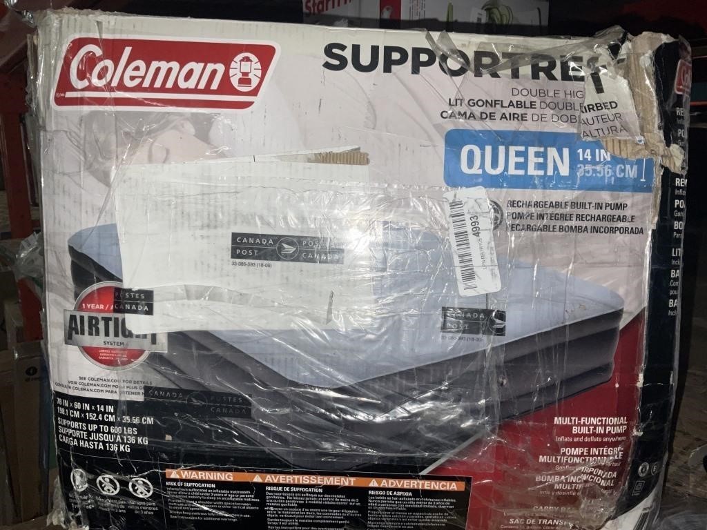Coleman SupportRest Double-High Rechargeable Air