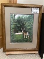 Seven Bridges Deer by Connie Helgerson 19" x 22"