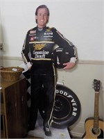 5'5" Rusty Wallace cardboard stand up Miller beer