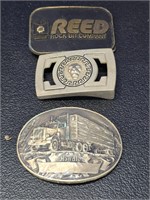 Vintage Belt Buckles (Reed/truck/lion)