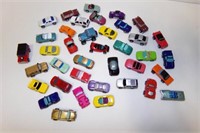 38 miniature toy vehicles