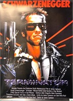 Autograph Terminator 1 Poster