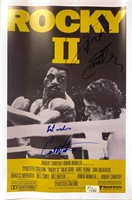 Autograph Rocky 2 Poster