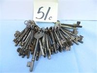 Ring w/ Approx. (30) Skeleton Keys