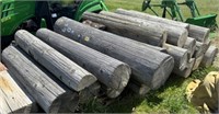 Reclaimed Utility Pole Pieces