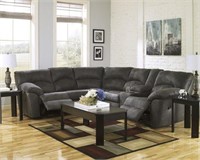 Ashley 27801 DBL Reclining Sectional w/Console