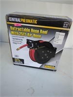 Central pneumatic air & hose reel