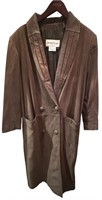 Charles Klein Leather Coat