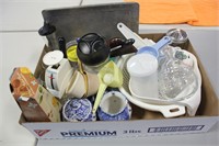 LARGE LOT ASSORTED KITCHEN ITEMS