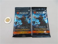 2 pack Magic The Gathering , Ravnica Remastered