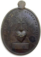 Medal Heart of Jesus Source of Mercy