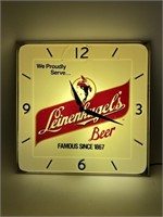 Leinenkugel’s Beer lighted clock