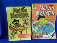 2 Melvin Monster comic books