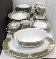 Set of Sango Chantilly China , Service for 8
