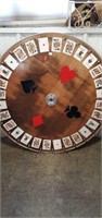 Card Table Spinning Wheel