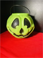 Vintage Halloween Jack-O-Lantern Candy Bucket