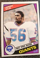 1984 Lawrence Taylor Topps #321 Card