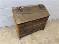 Homemade Barn Board Feed Chest