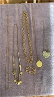 5 Necklaces & (1) comes w/bracelet