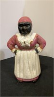 Cast-iron bank - Southern Maid - 11 inches tall,