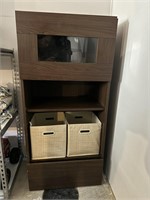 Storage Cabinet w/ Drawer & Baskets