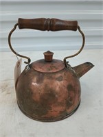 Copper teapot 6"