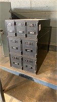 Set Post Office Boxes (no keys)