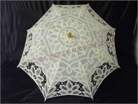 Vintage Decorative Lace Parasol / Umbrella