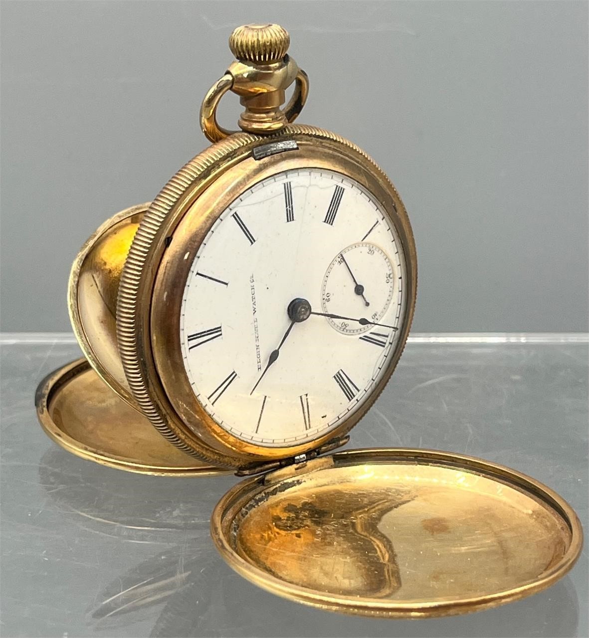 Gold filled Elgin Fahys Monarch Pocket Watch