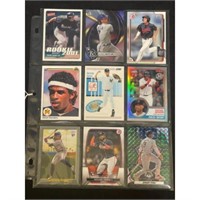 (9) High Grade Baseball Rookie Cards