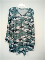 Women's causal dress camouflage (medium)