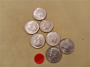 Kennedy Half Dollars $3.50 Face (40%)
