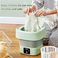 Portable Mini Foldable Washer  Yellow