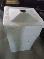 30 GAL PLASTIC RECYCLE BIN WITH LID