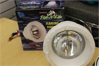 PAIR OF FLOATING FISHING LIGHTS